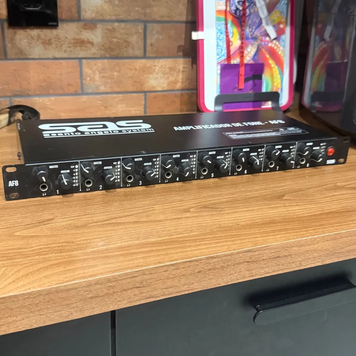 Amplificador de Fone de Ouvido Santo Ângelo AF8