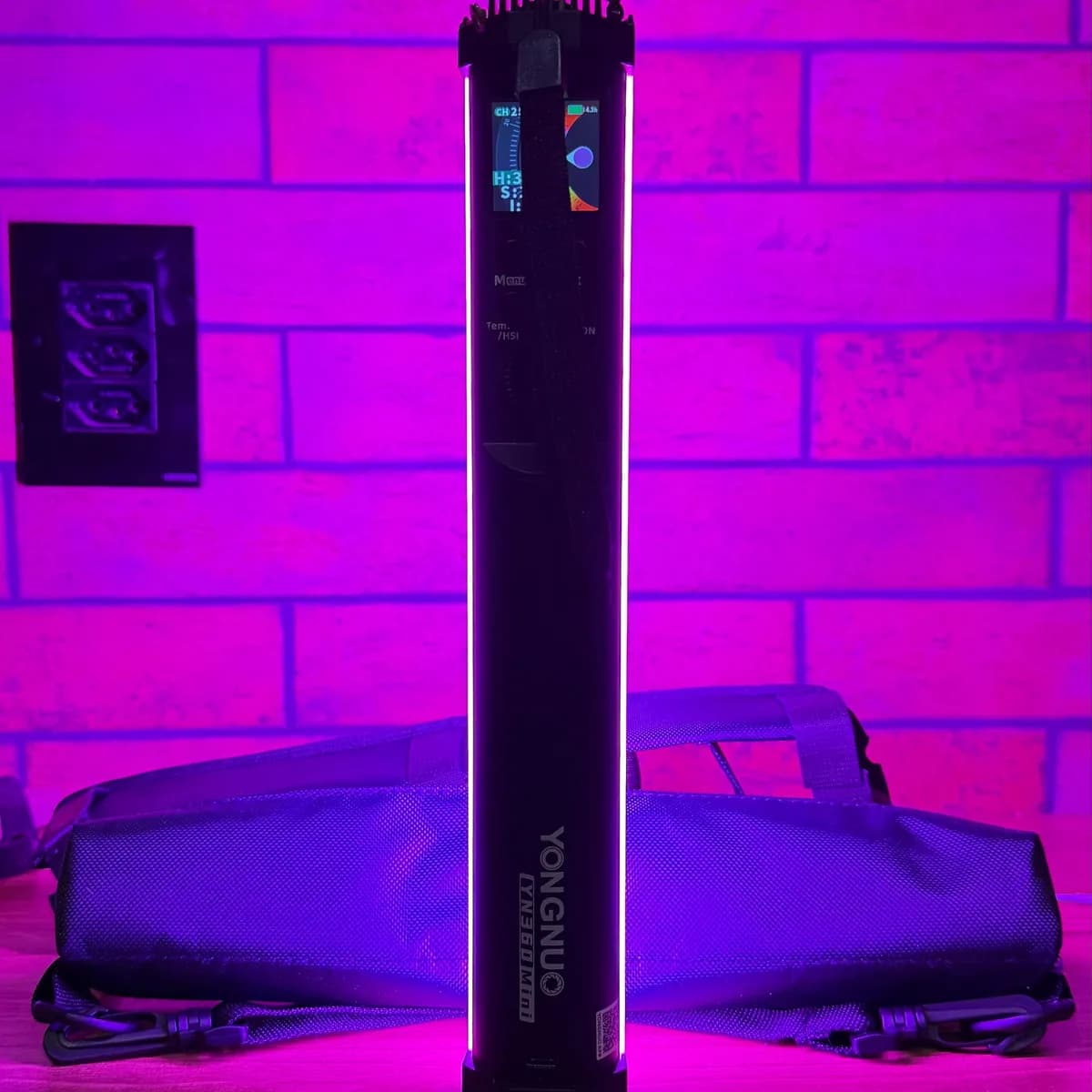 Yongnuo YN360 Mini Bastão de Led c/softbox e grid