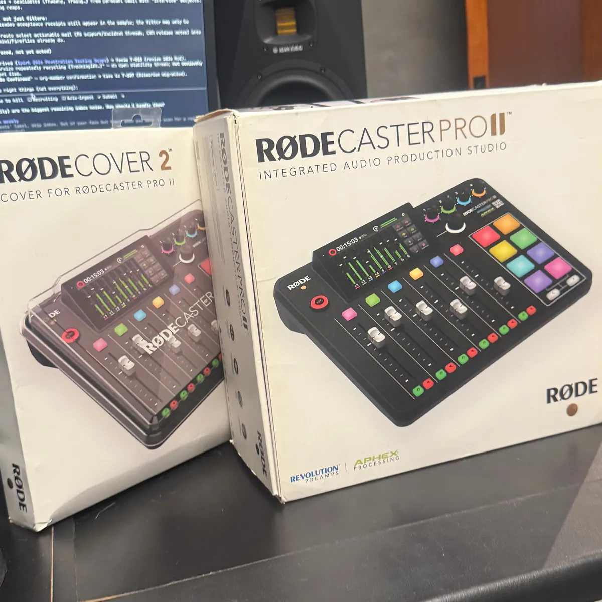 Rodecaster Pro II com Plastic Cover